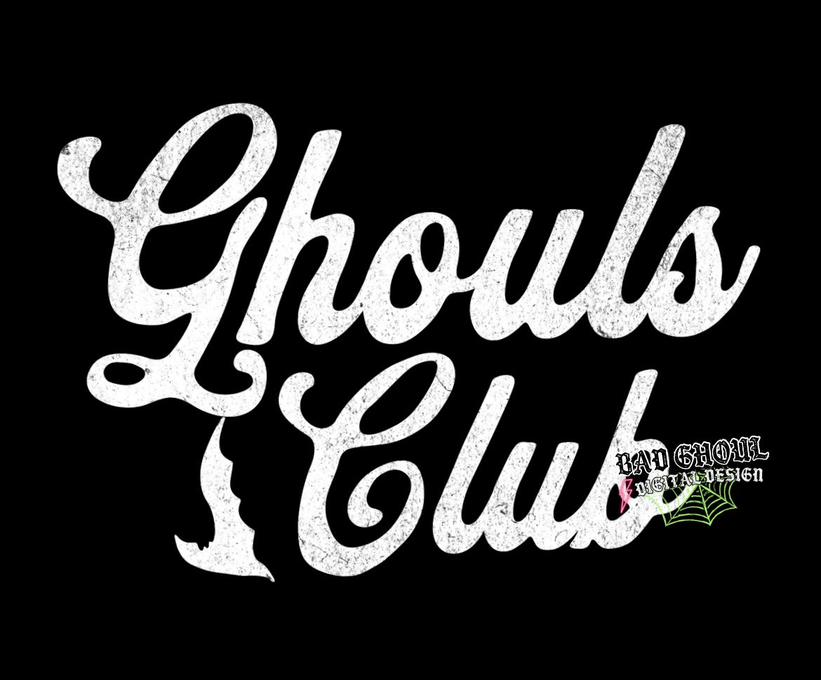Ghouls Club PNG Download