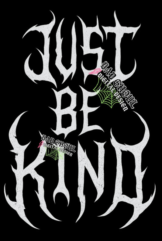Just Be Kind PNG Download