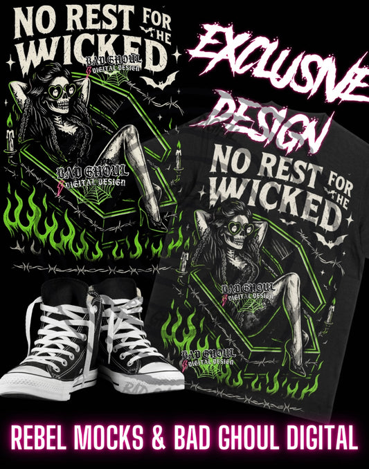 Exclusive No Rest For The Wicked Black Fab PNG DOWNLOAD