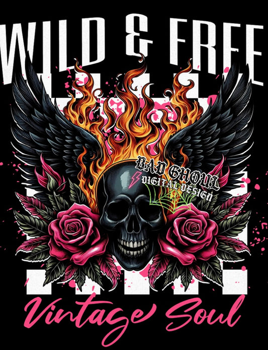 Wild & Free PNG Download
