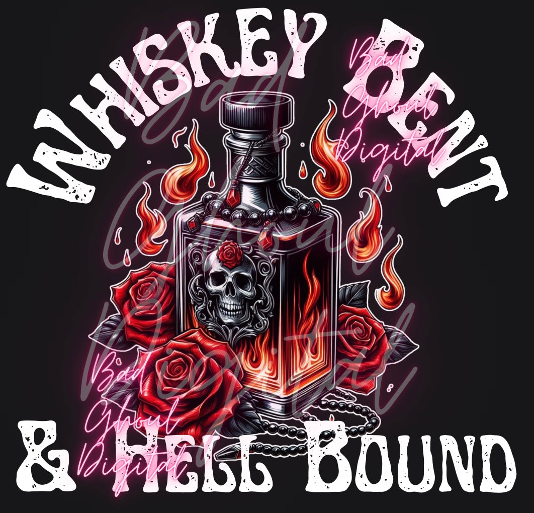 Hell bound DTF and Sub PNG Download 2 Files