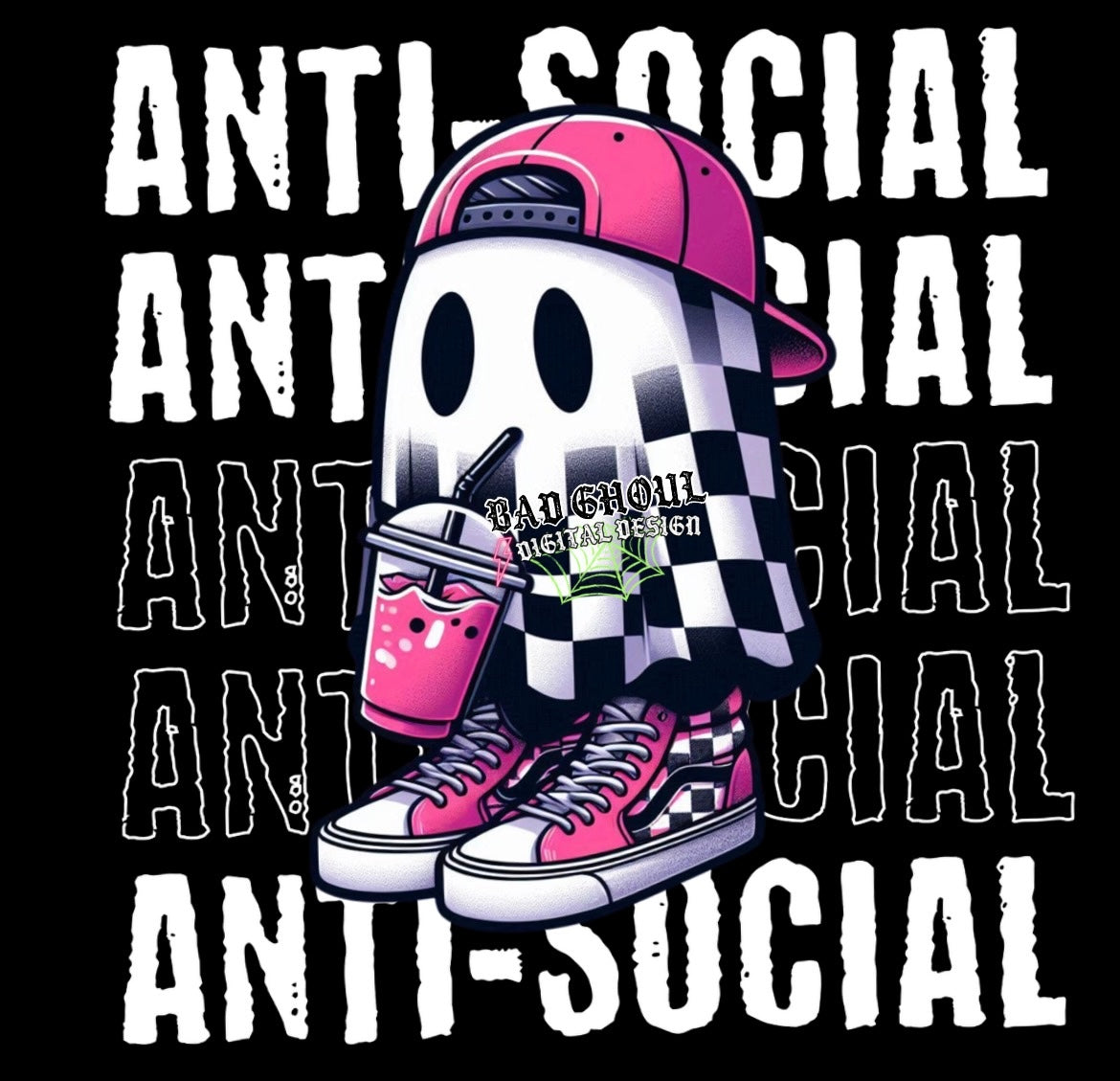 Antisocial PNG Download