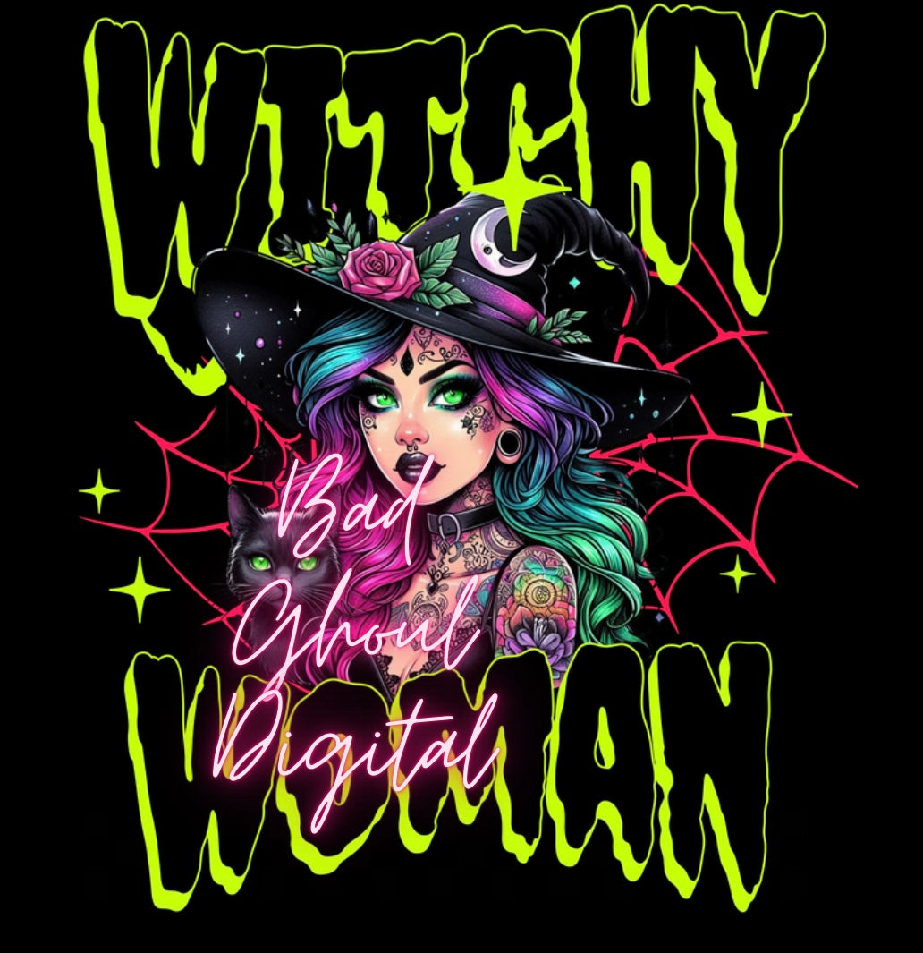 Witchy Woman PNG Download