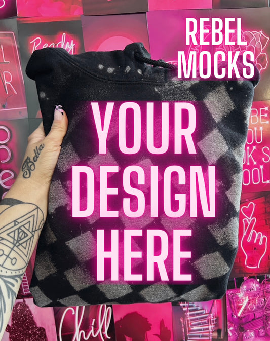 Checkered Aesthetic Mock Up TRENDING