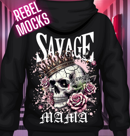 Savage Mama PNG Download