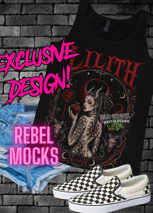 Exclusive|Lilith |Black Fab Only  PNG DOWNLOAD