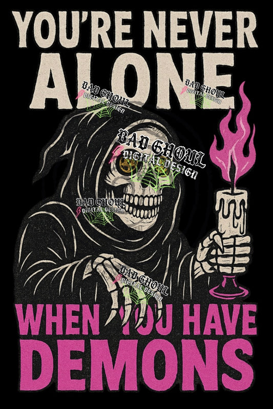 Youre Never Alone PNG DOWNLOAD