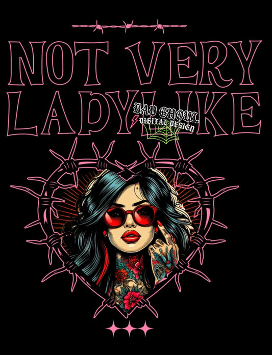 Not Very Ladylike PNG download