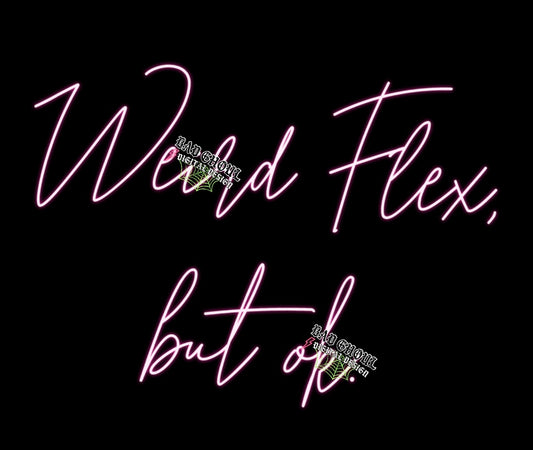 Weird Flex PNG Download