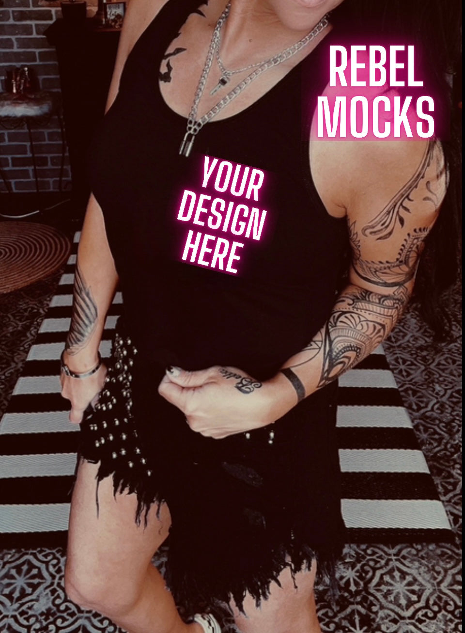 Black Tank Model Mock Up