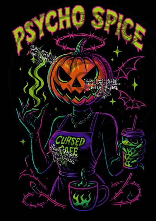Psycho Spice PNG DOWNLOAD Black Fab Only