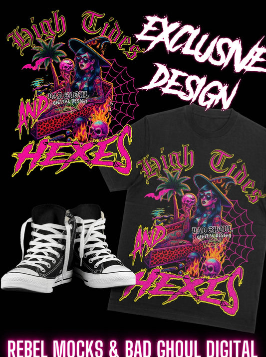 EXCLUSIVE High Tides PNG Download Black Fabric ONLY