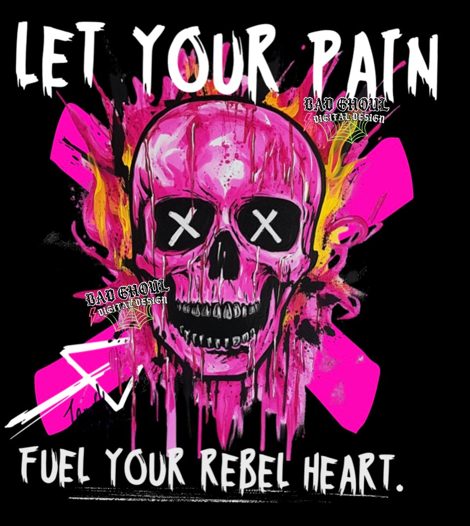 Let Your Pain PNG Download