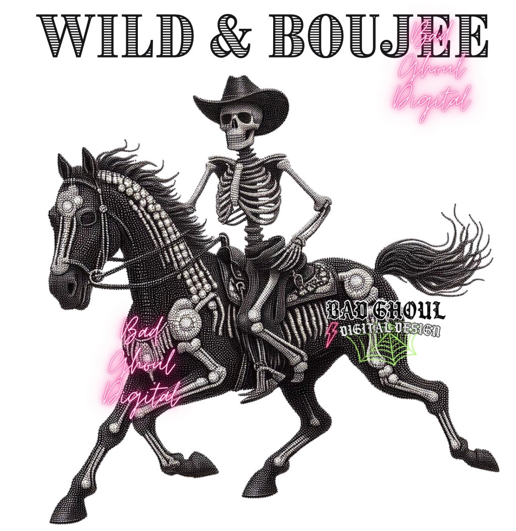 Wild and Boujee Download PNG DTF and Sub Friendly