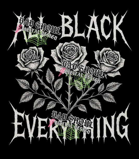 All Black Everything PNG DOWNLOAD Black Fabric Only