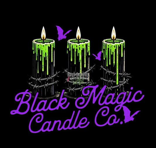 Black Magic Candle Co PNG Download
