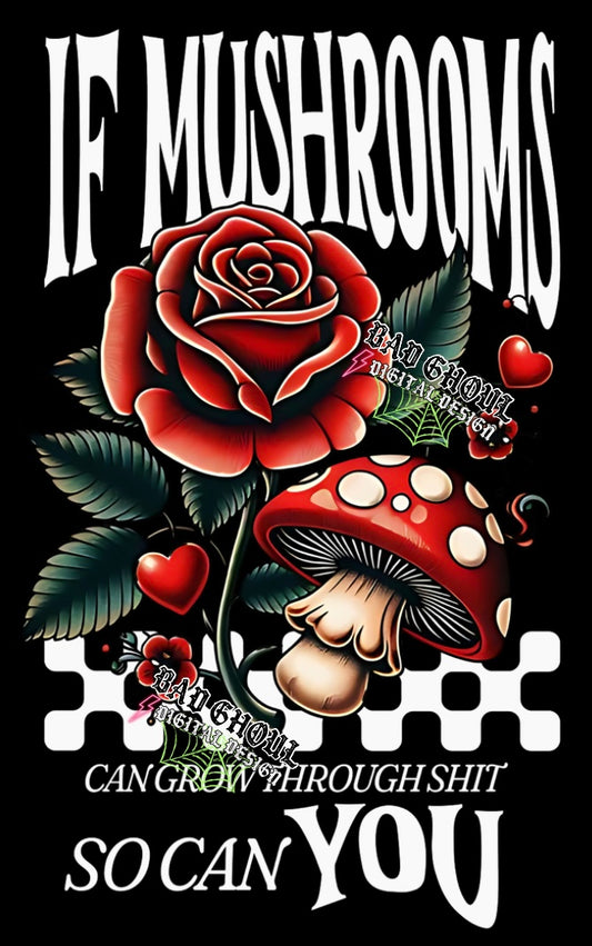 If Mushroooms Can PNG Download