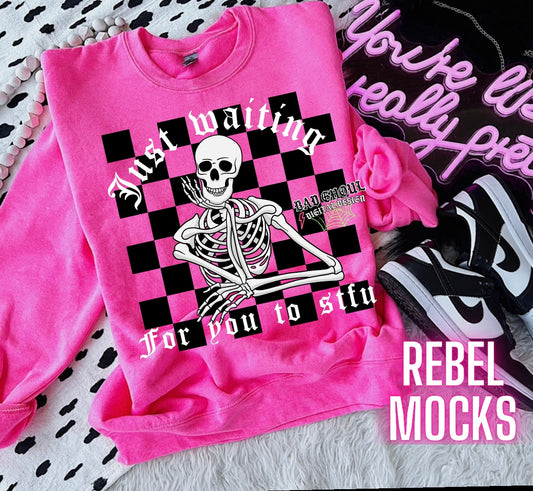 Just Waiting PNG Download