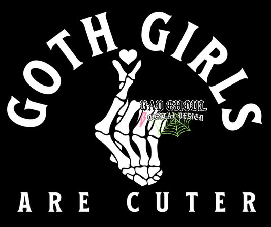 Goth Girls Are Cuter PNG Download