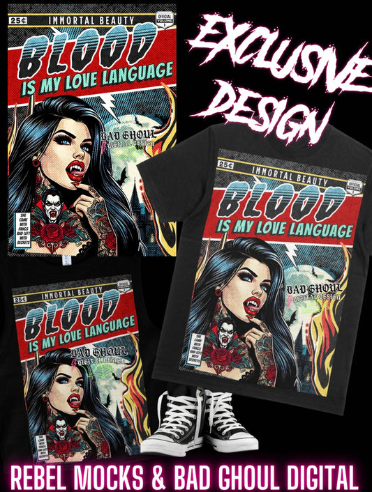 EXCLUSIVE Blood Is My Love Language PNG Download