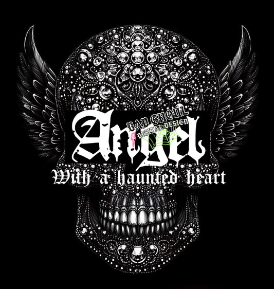 Angel With A Haunted Heart PNG Download