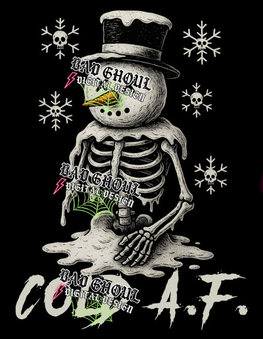 Cold AF PNG DOWNLOAD Black Fab Only