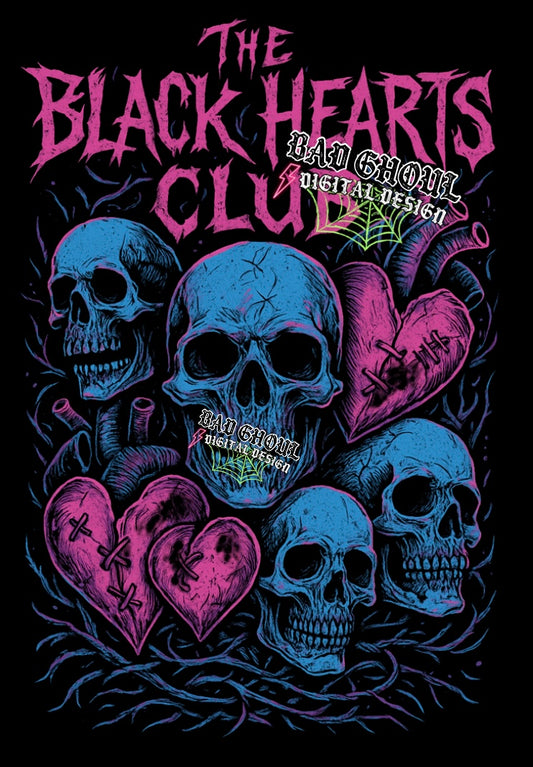 Black Hearts PNG Download black fab only