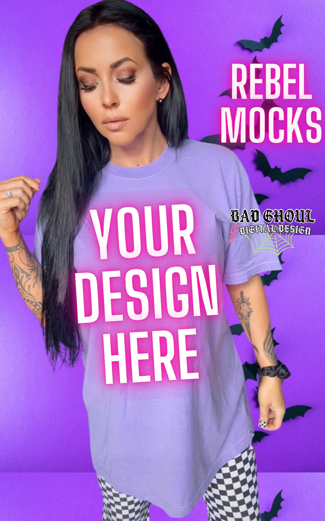 CC Violet IRL Model Mock VIBIN