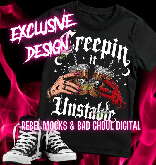 EXCLUSIVE | Unstable| PNG DOWNLOAD| Black Fabric
