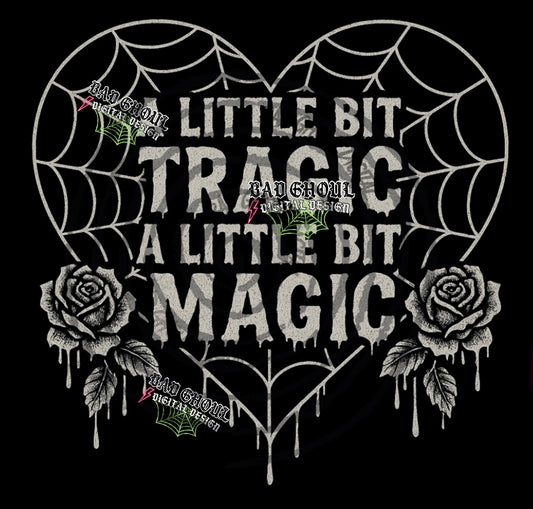 Tragic PNG DOWNLOAD black fabric only