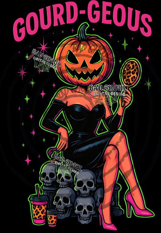 Gourd-geous PNG DOWNLOAD Black Fab Only