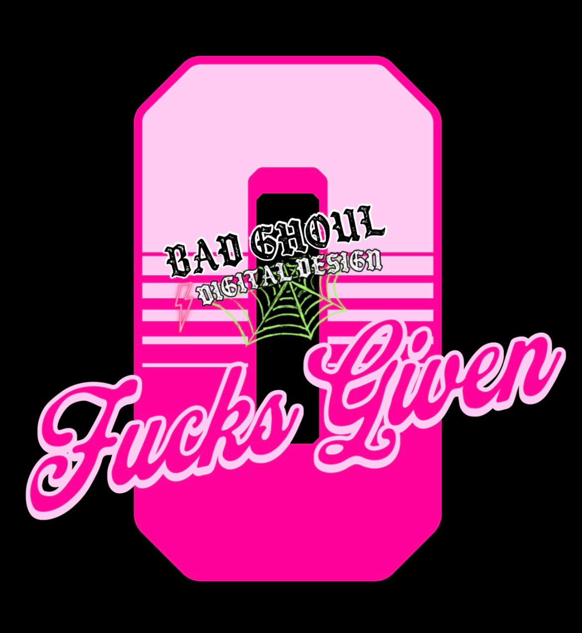 Zero Fucks PNG download