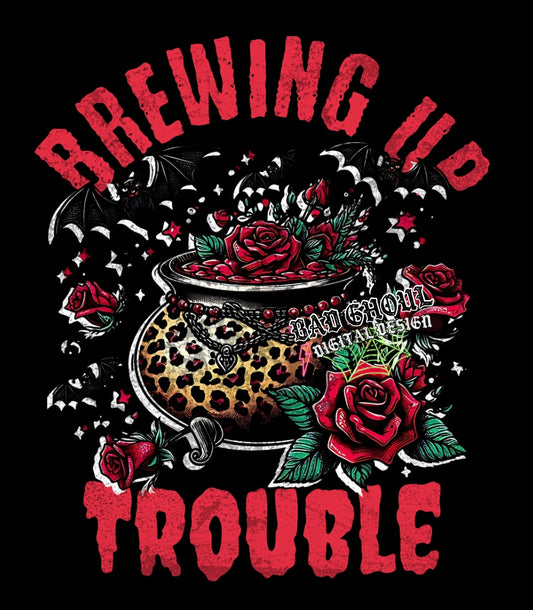 Brewing Up Trouble PNG Download