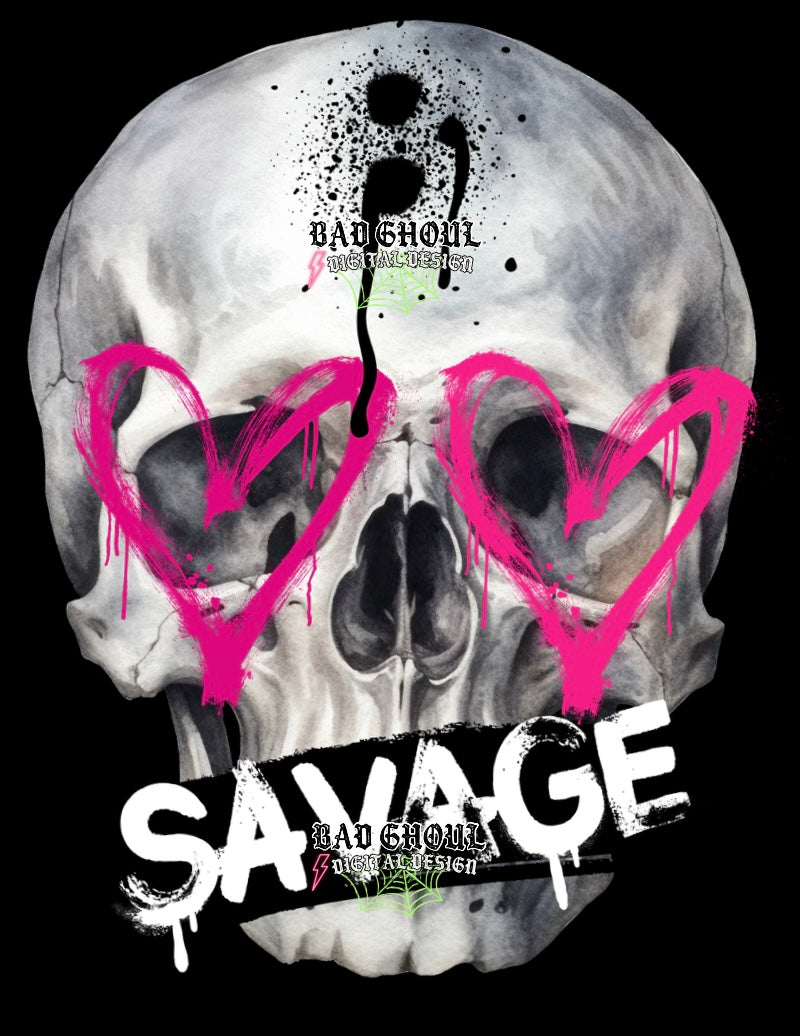Savage + Sleeves  PNG Download
