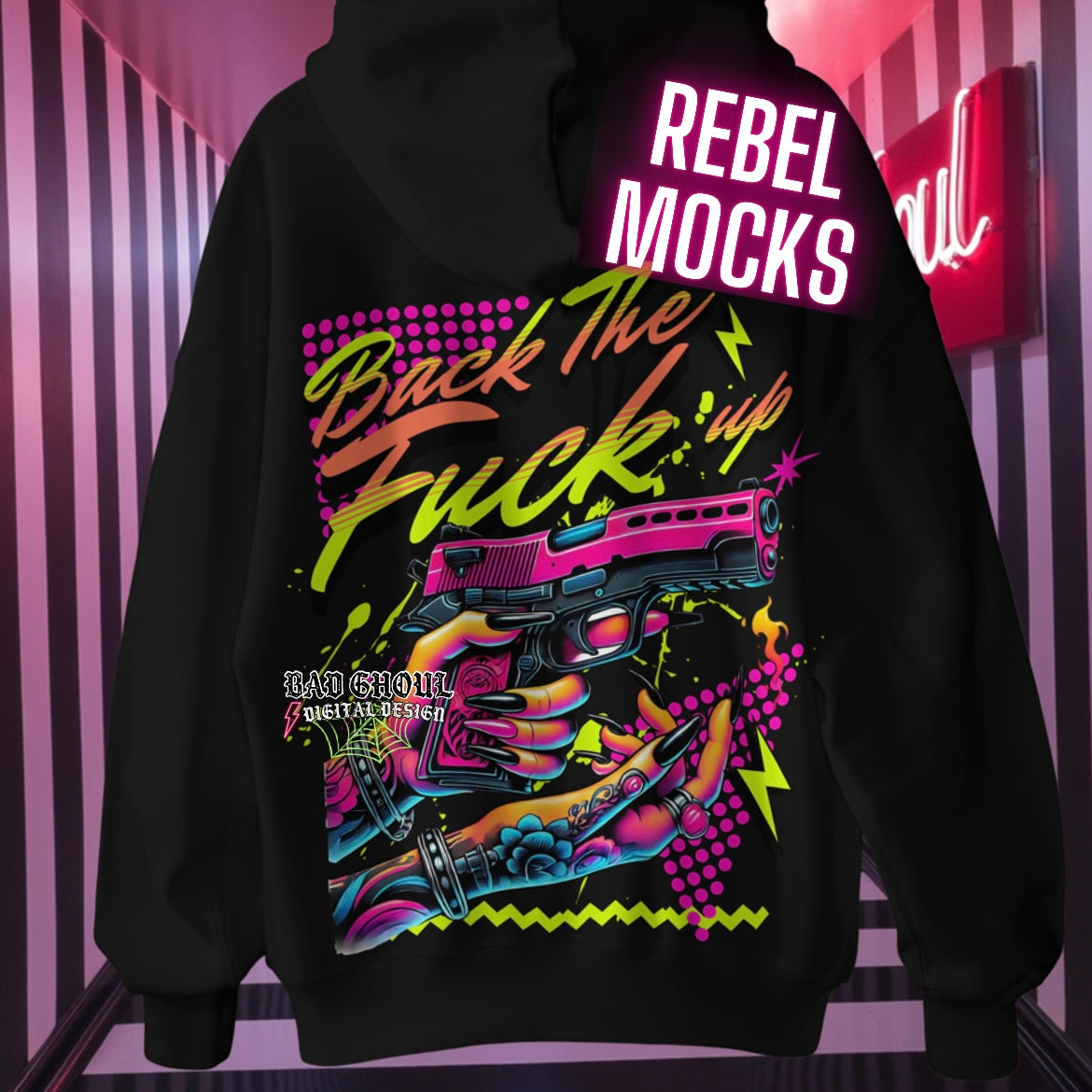 Exclusive Back The Fuck Up PNG Download
