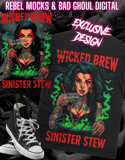 Exclusive Wicked Brew DOWNLOAD Black Fabric Only