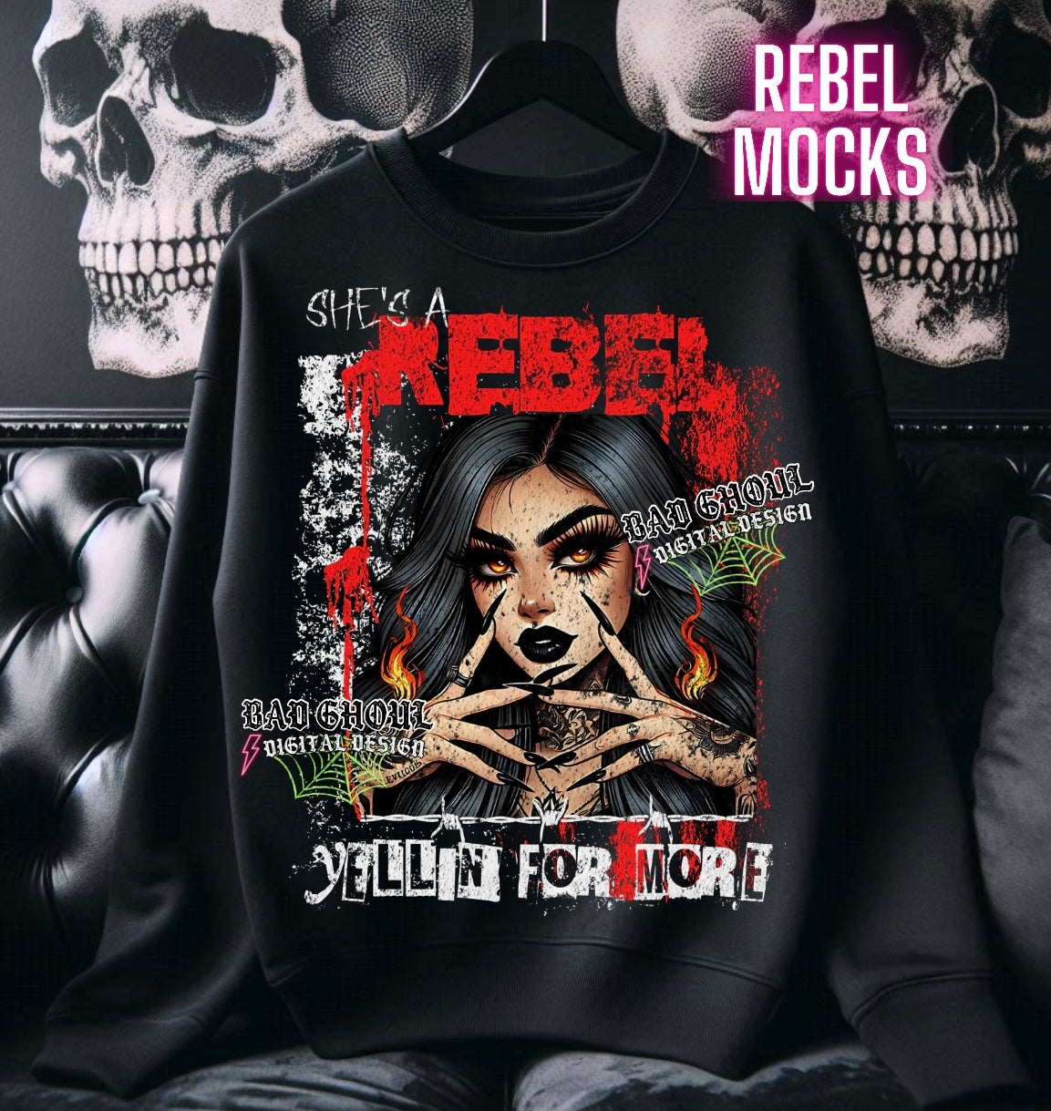 Exclusive Rebel Yellin’ PNG Download