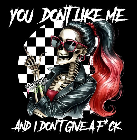 You don’t like me PNG Download