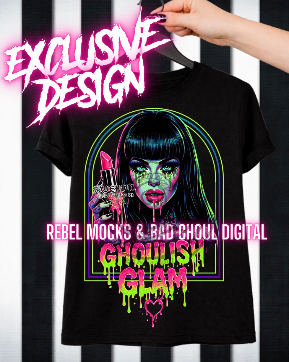 Exclusive|Ghoulish Glam | Black Fab Only  PNG DOWNLOAD