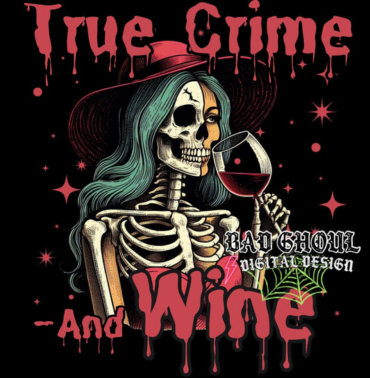True Crime and Wine PNG Download