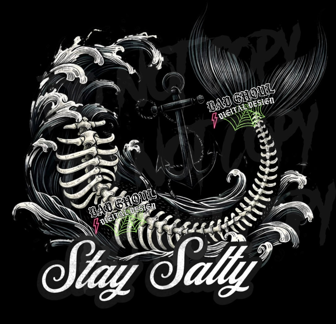 Stay Salty PNG Download