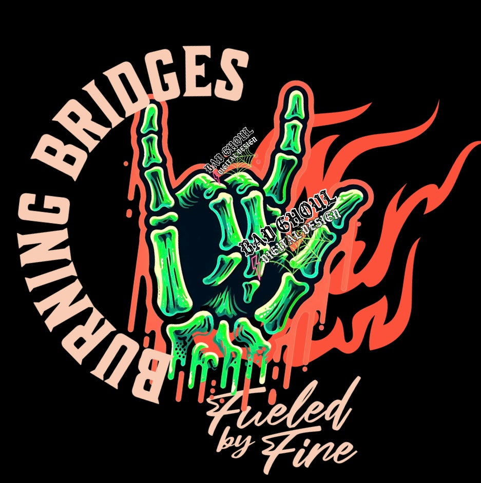 Fueled by Fire PNG Download