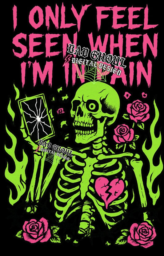 I Only Feel Seen PNG Download