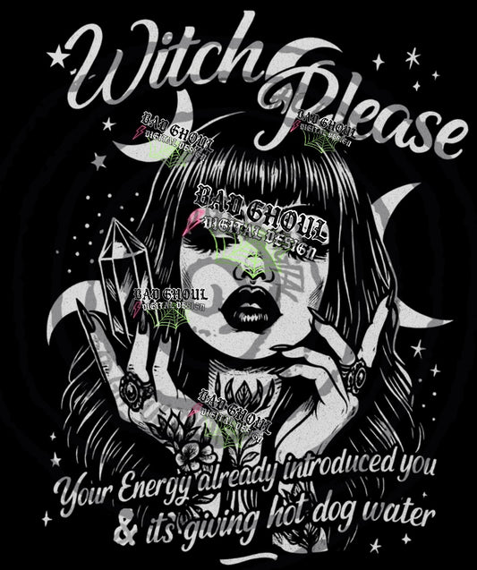 Witch Please Black Fab PNG DOWNLOAD