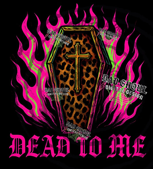Dead To Me- Black Fab Only PNG DOWNLOAD