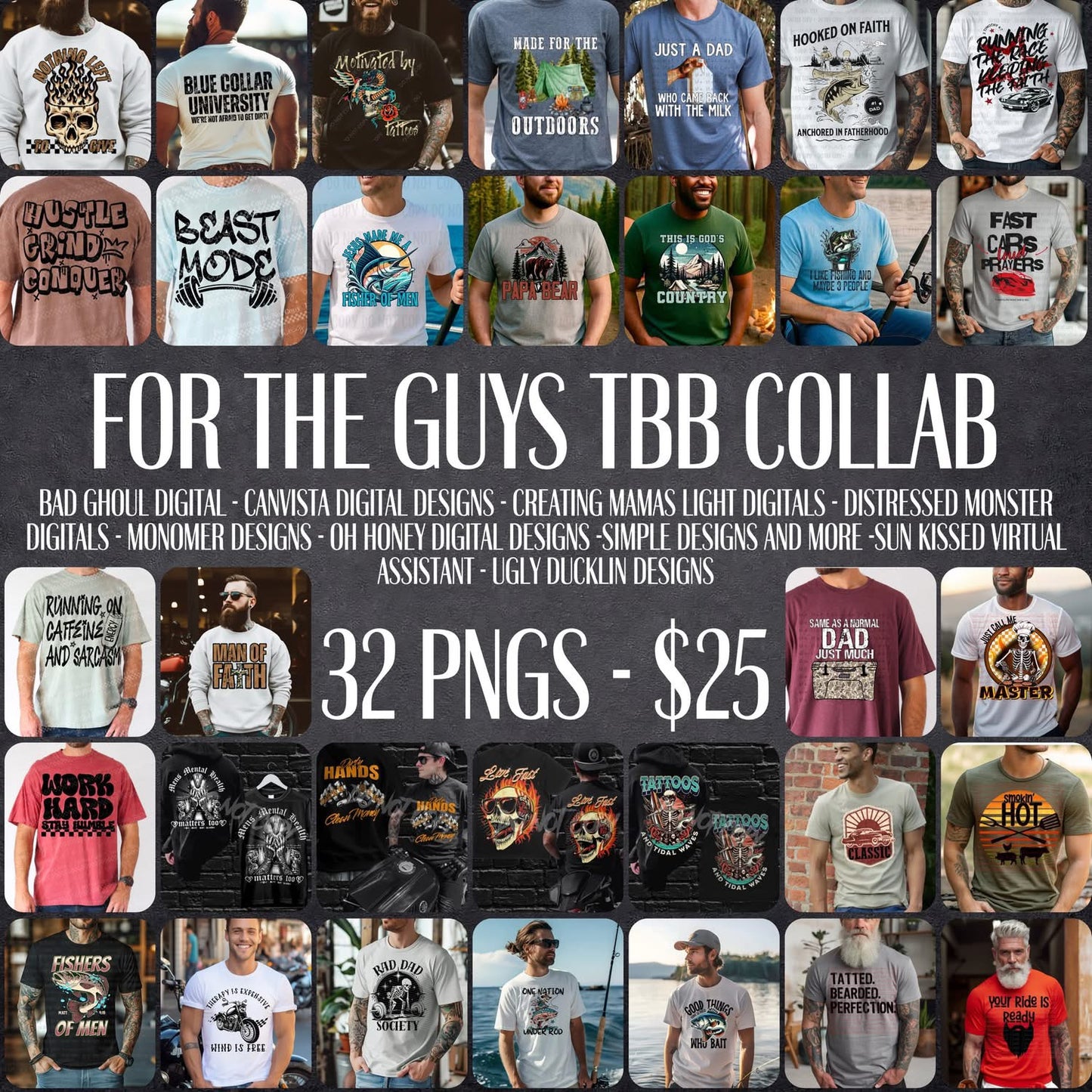 The Boss Bar Designers Collab- Mens-LIMITED 5 Spots PNG Download