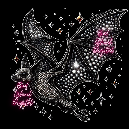 Shine On You Bat Shit Crazy Diamond PNG Download