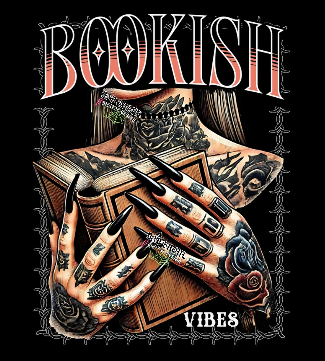 Exclusive Bookish Vibes PNG Download