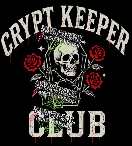 Crypt Keeper Club PNG DOWNLOAD Black Fab Only