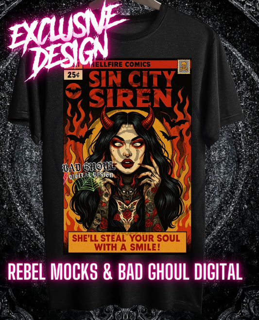 Exclusive Sin City Siren PNG DOWNLOAD